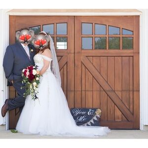 Elegant White Wedding Dress